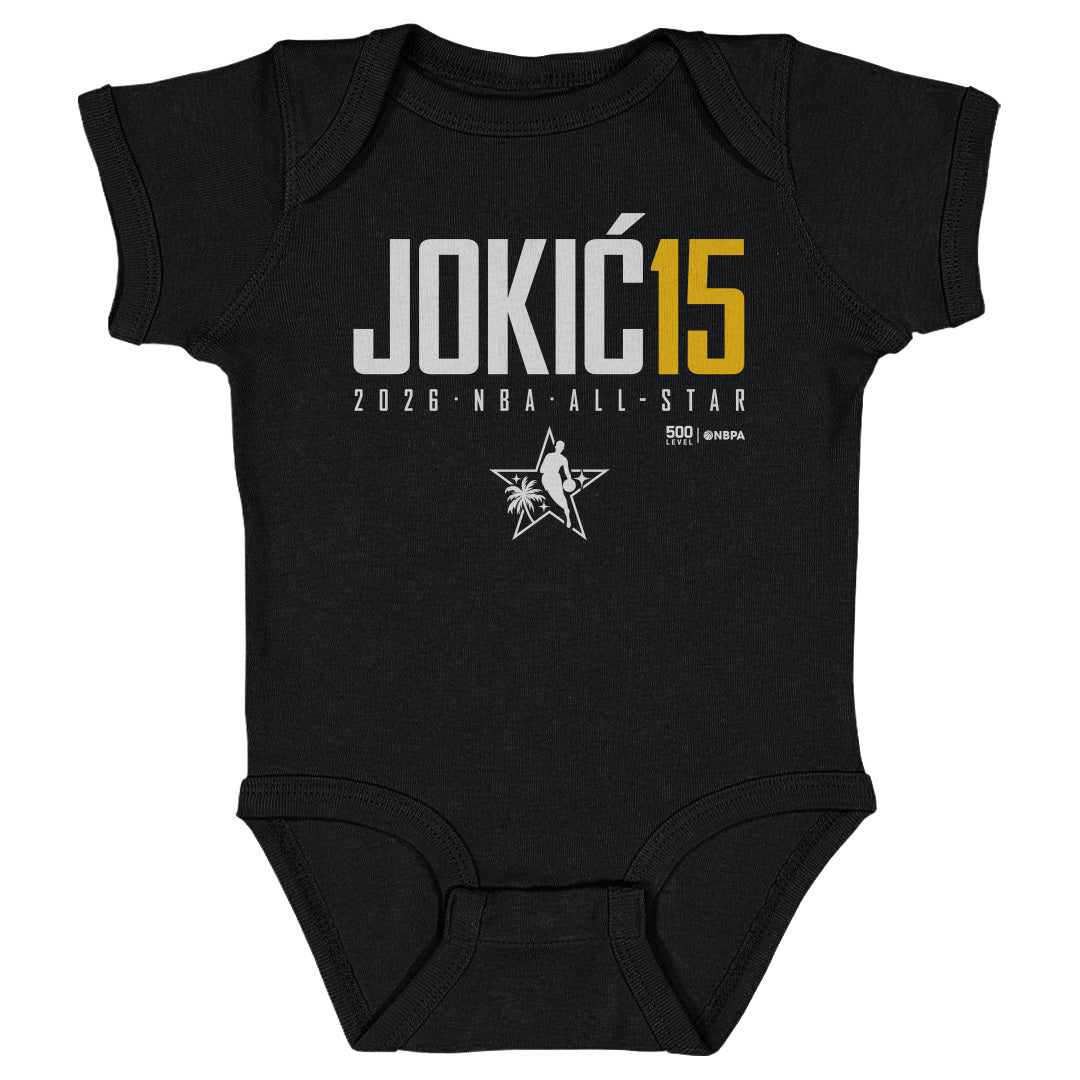 Nikola Jokic Kids Baby Onesie | 500 LEVEL