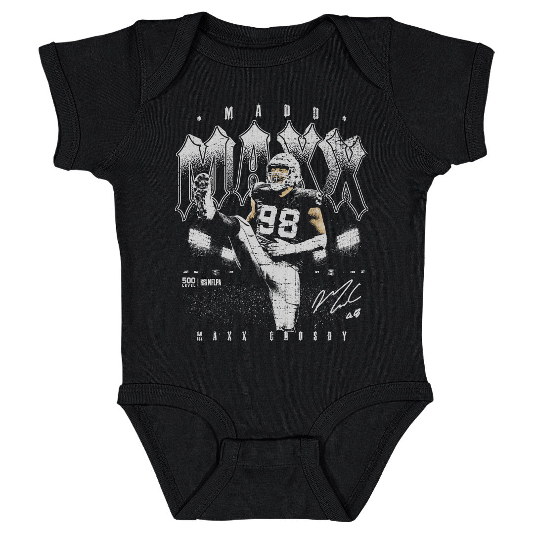 Maxx Crosby Kids Baby Onesie | 500 LEVEL
