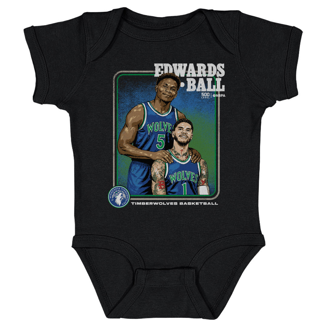 Anthony Edwards Kids Baby Onesie | 500 LEVEL