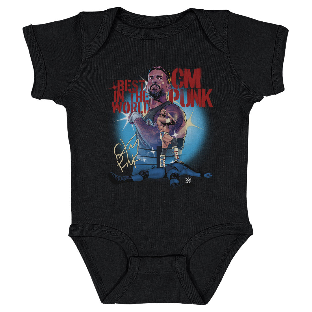 CM Punk Kids Baby Onesie | 500 LEVEL
