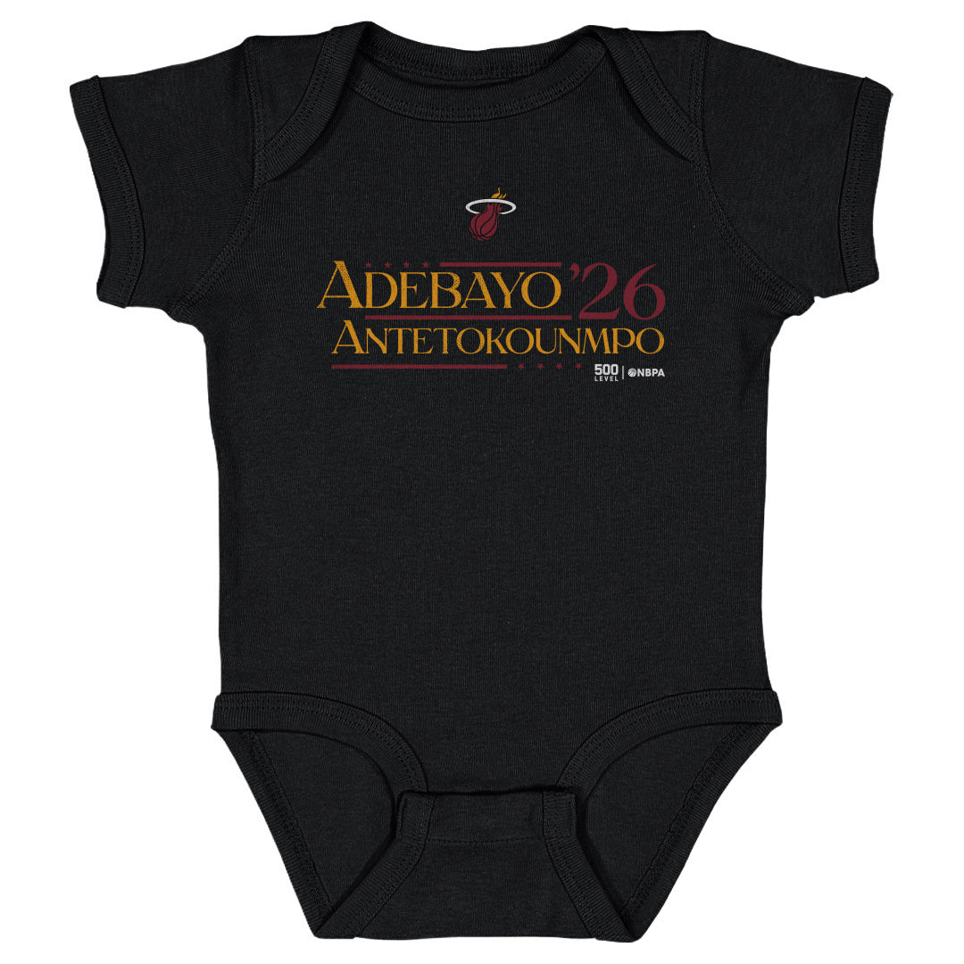 Bam Adebayo Kids Baby Onesie | 500 LEVEL