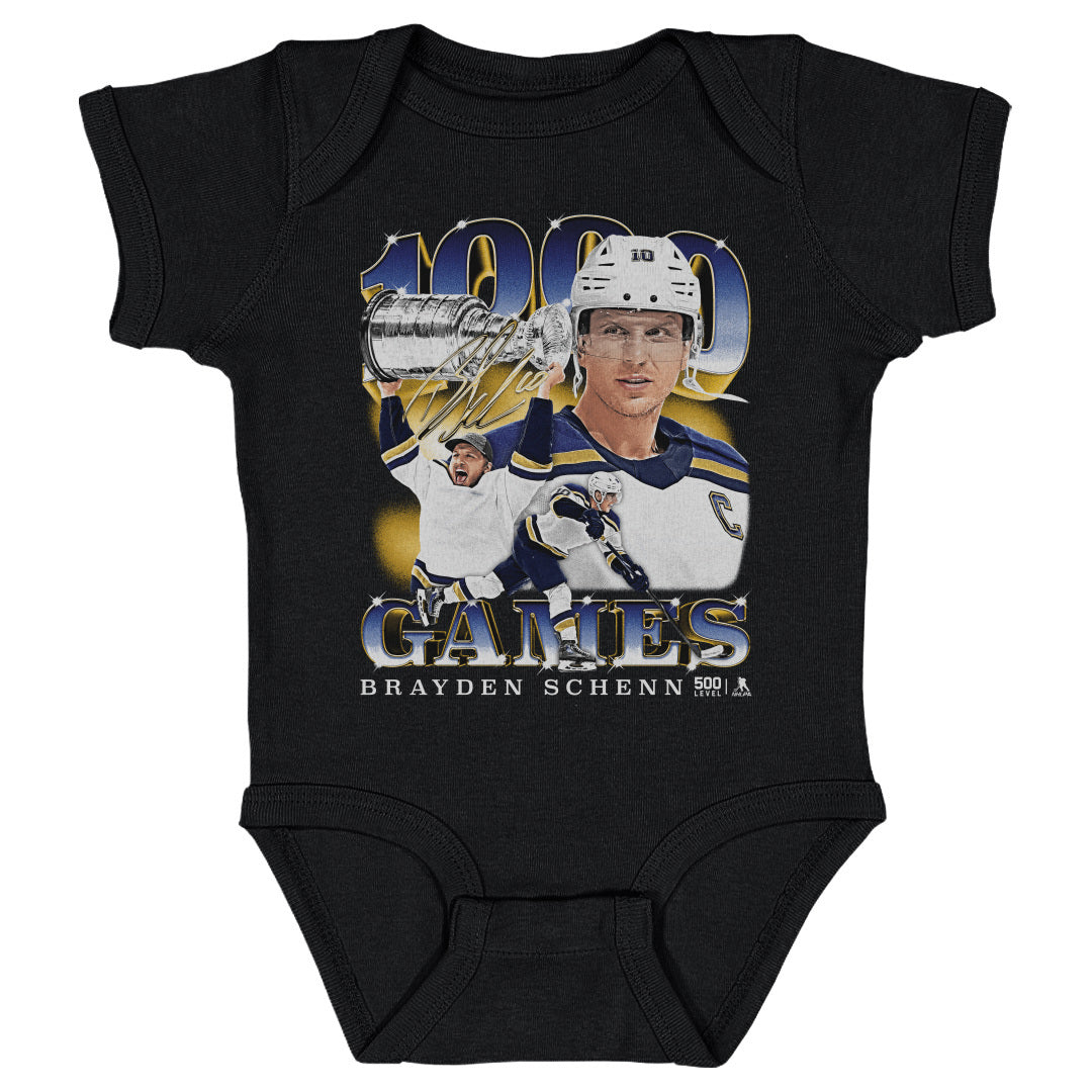 Brayden Schenn Kids Baby Onesie | 500 LEVEL