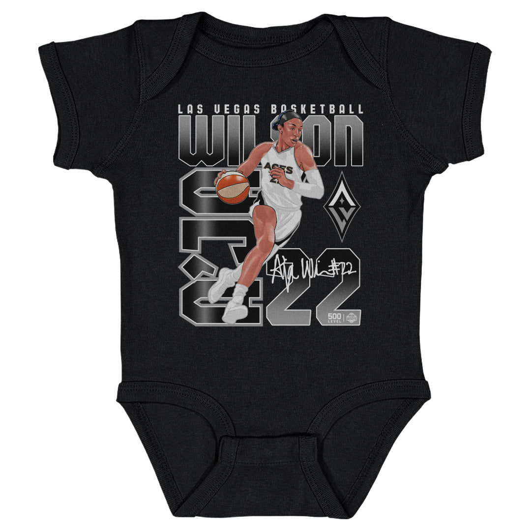 A'ja Wilson Kids Baby Onesie | 500 LEVEL