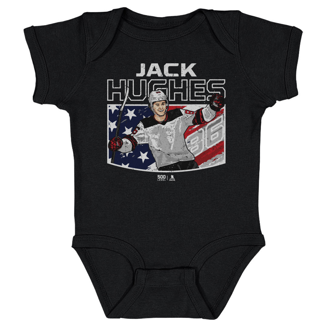 Jack Hughes Kids Baby Onesie | 500 LEVEL