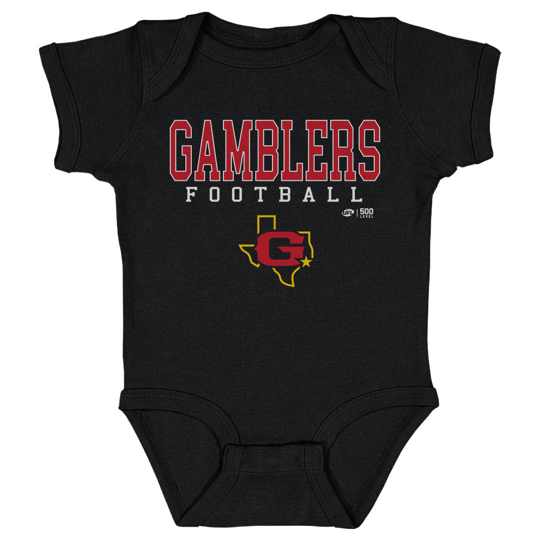 Houston Gamblers Kids Baby Onesie | 500 LEVEL