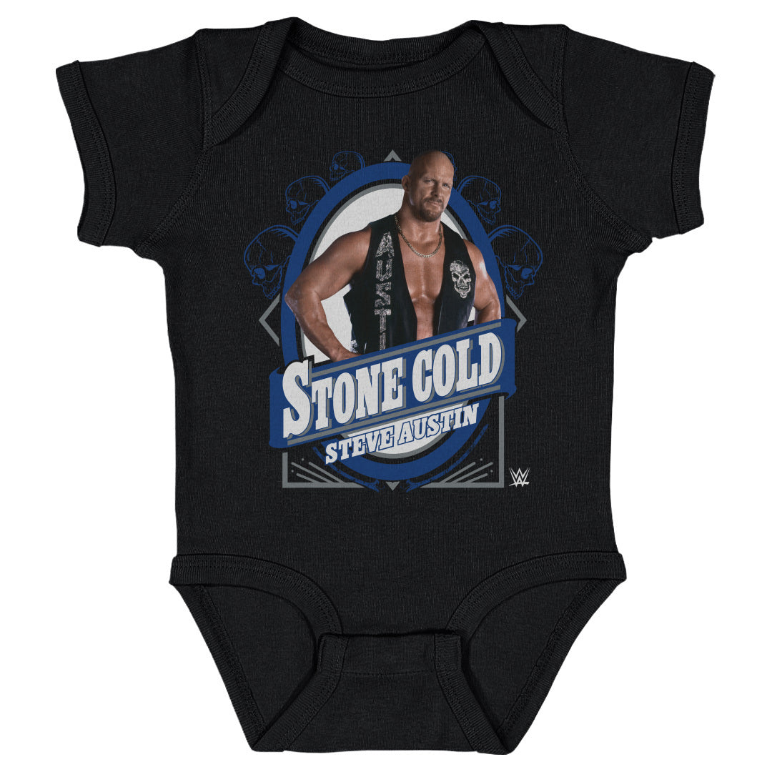 Stone Cold Steve Austin Kids Baby Onesie | 500 LEVEL