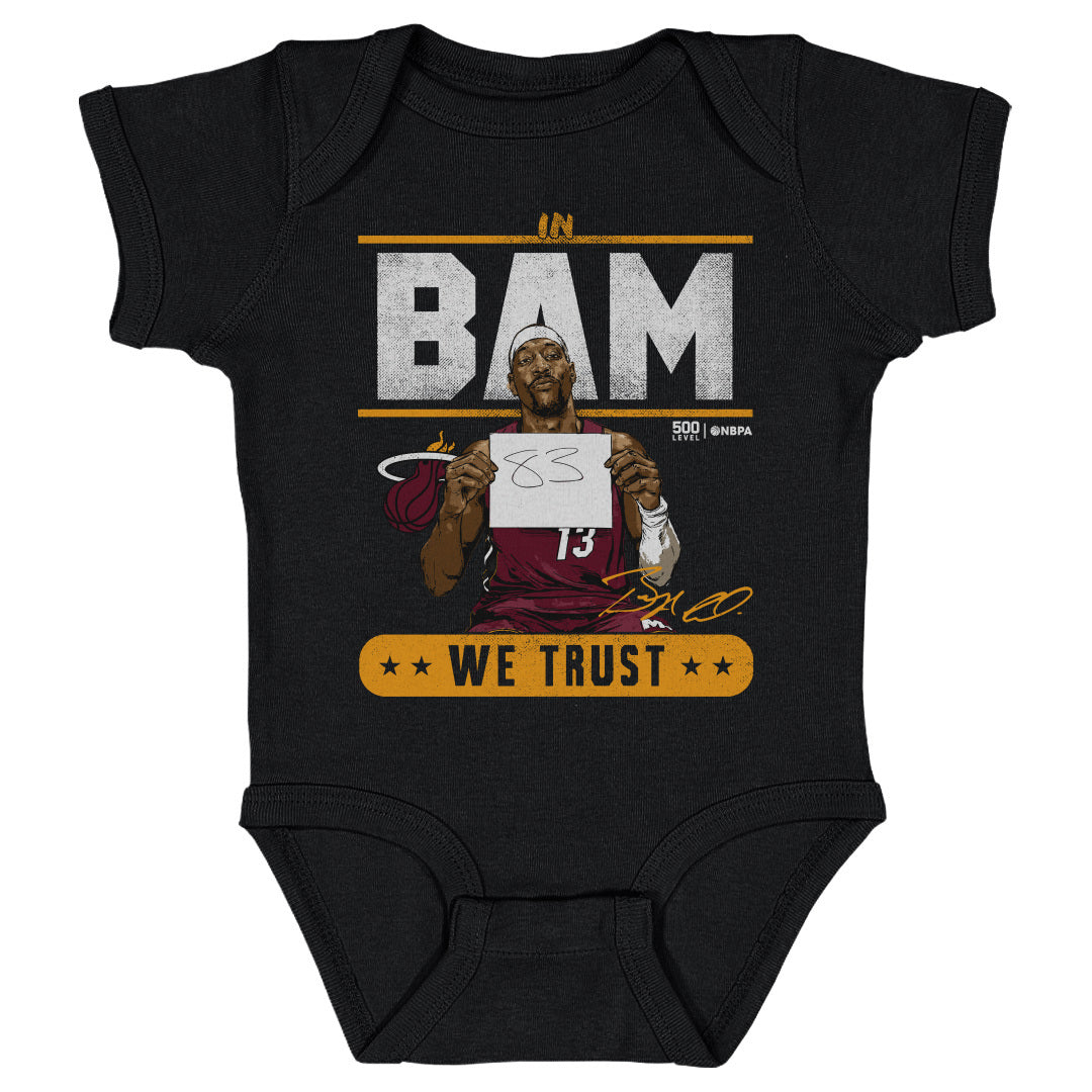 Bam Adebayo Kids Baby Onesie | 500 LEVEL