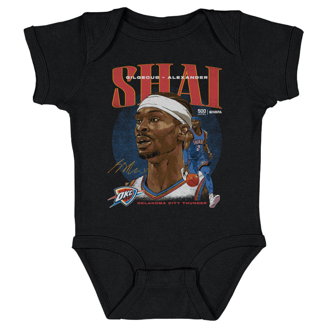 Shai Gilgeous-Alexander Kids Baby Onesie | 500 LEVEL