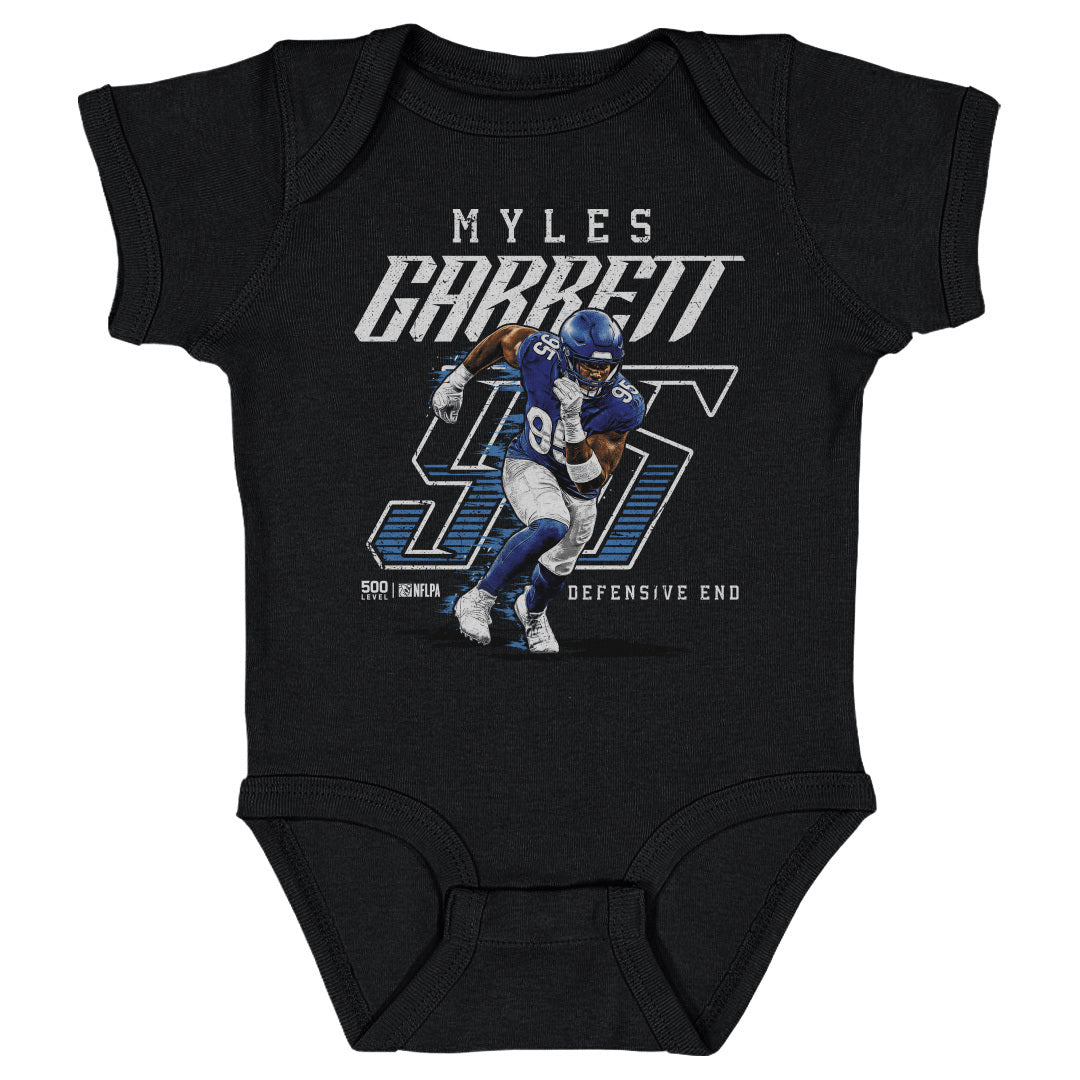 Myles Garrett Kids Baby Onesie | 500 LEVEL