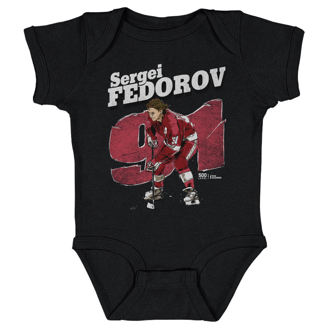 Sergei Fedorov Kids Baby Onesie | 500 LEVEL
