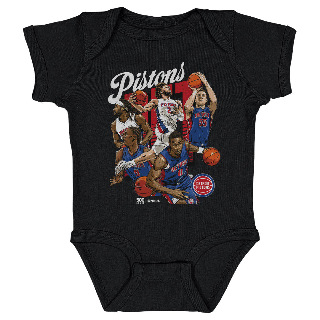 Detroit Pistons Kids Baby Onesie | 500 LEVEL