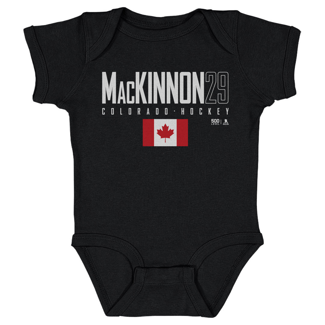 Nathan MacKinnon Kids Baby Onesie | 500 LEVEL