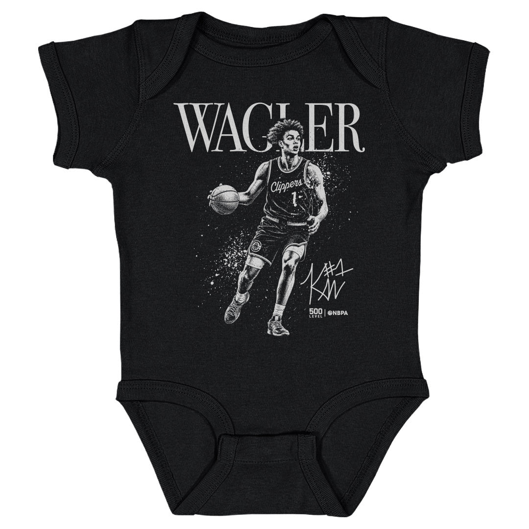 Keaton Wagler Kids Baby Onesie | 500 LEVEL
