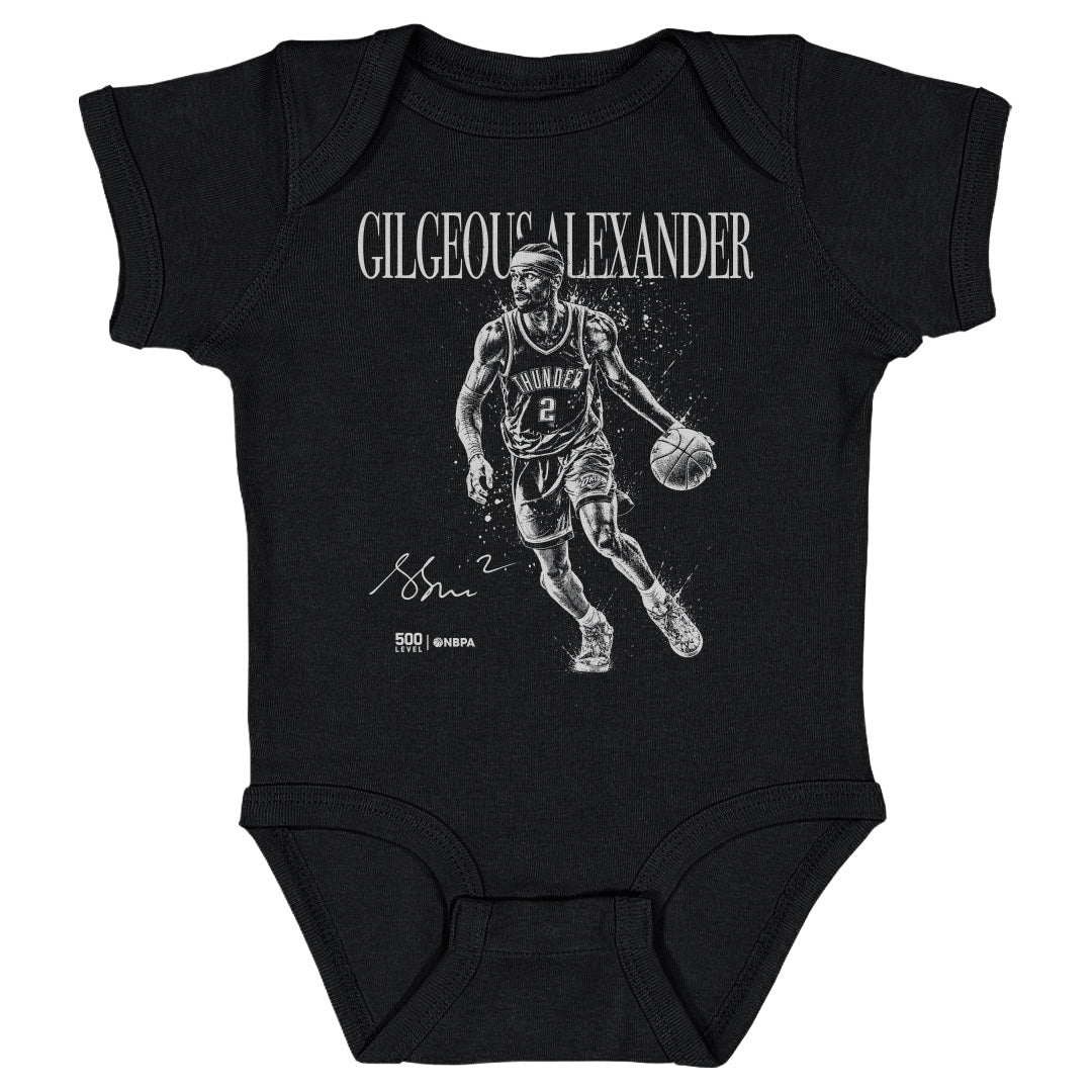 Shai Gilgeous-Alexander Kids Baby Onesie | 500 LEVEL