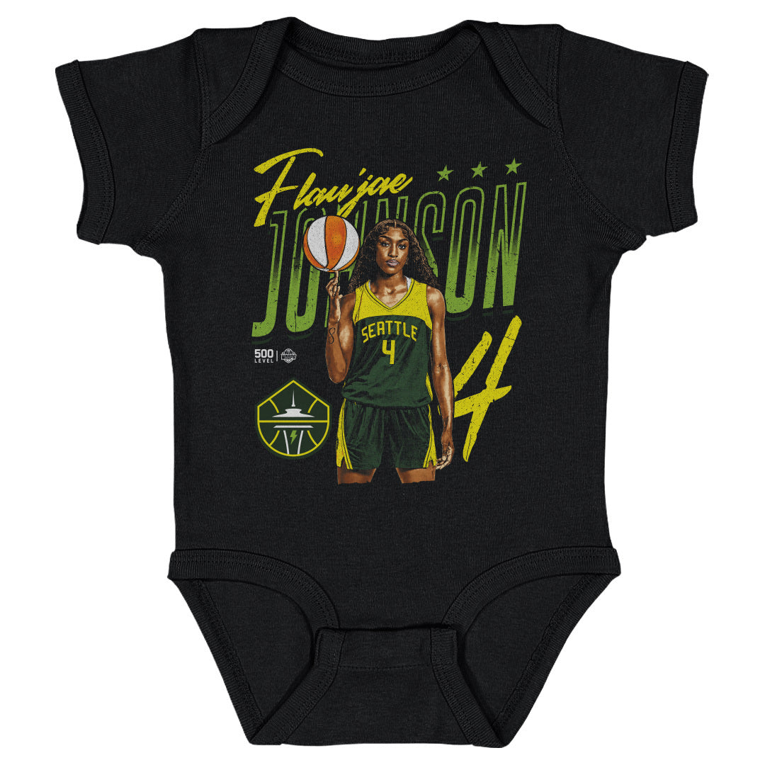 Flau'jae Johnson Kids Baby Onesie | 500 LEVEL