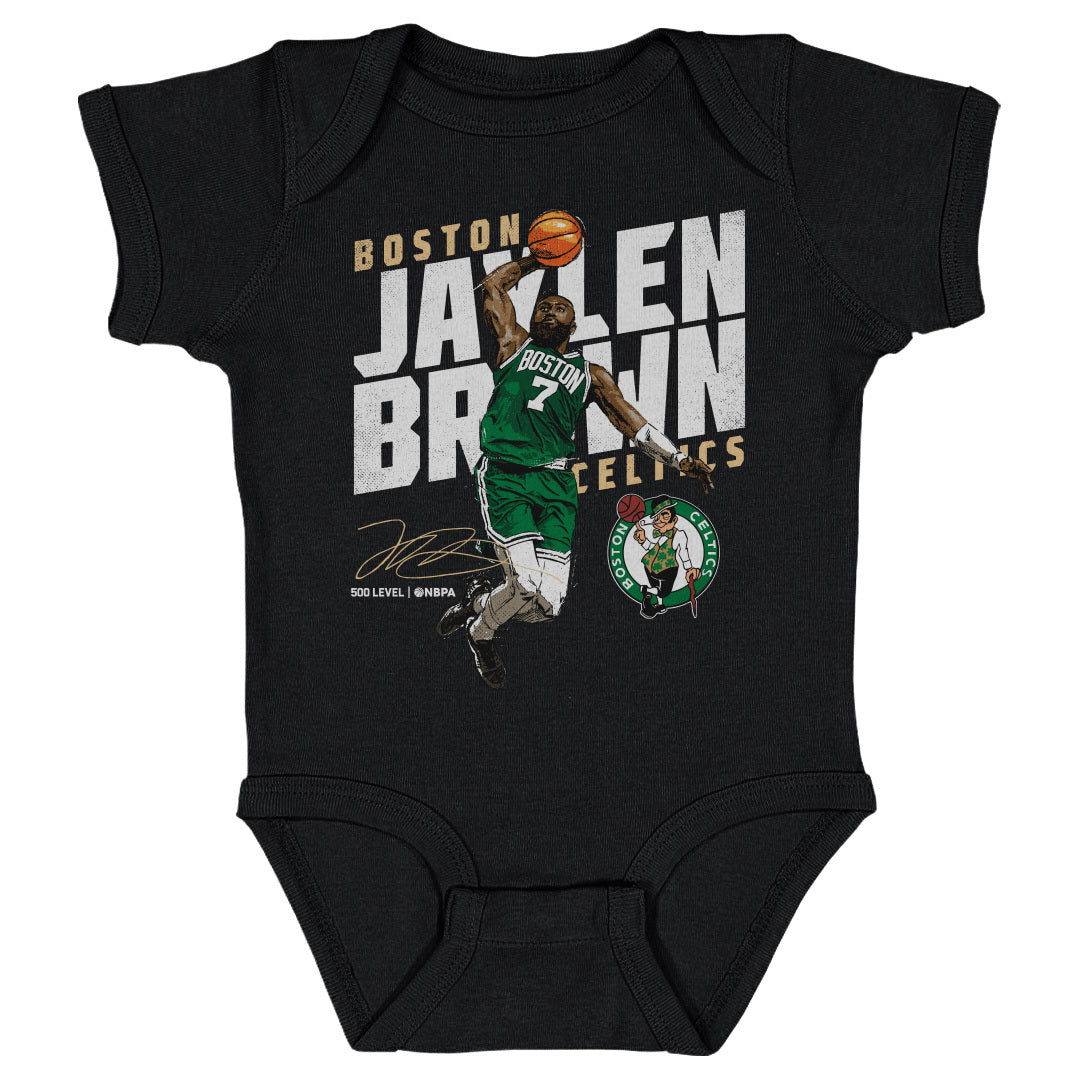 Jaylen Brown Kids Baby Onesie | 500 LEVEL