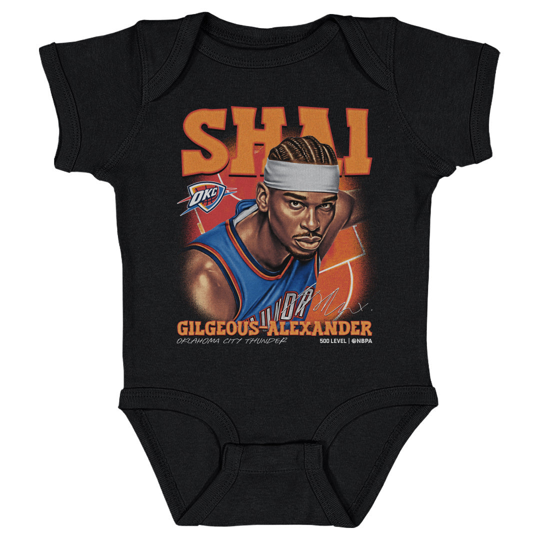 Shai Gilgeous-Alexander Kids Baby Onesie | 500 LEVEL