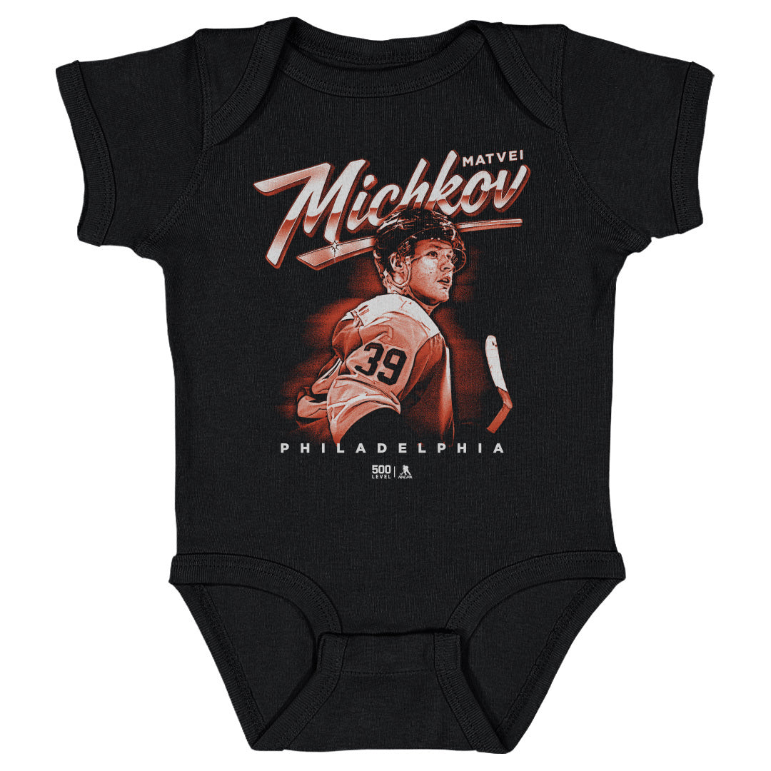 Matvei Michkov Kids Baby Onesie | 500 LEVEL