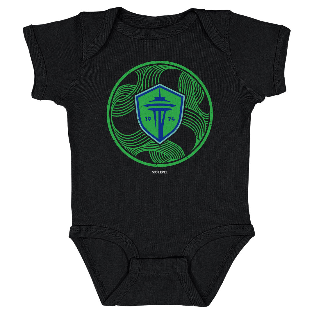 Seattle Sounders FC Kids Baby Onesie | 500 LEVEL