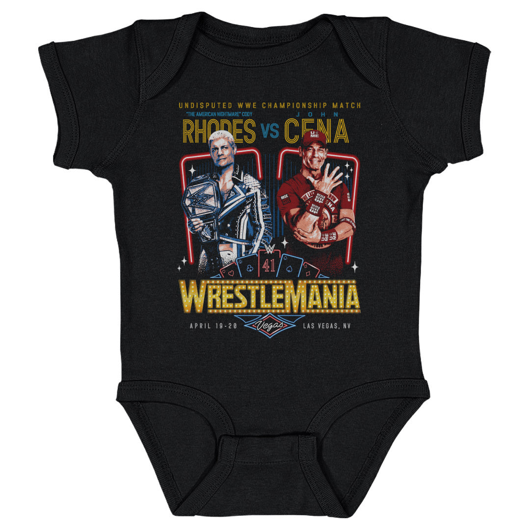 Wrestlemania Kids Baby Onesie | 500 LEVEL