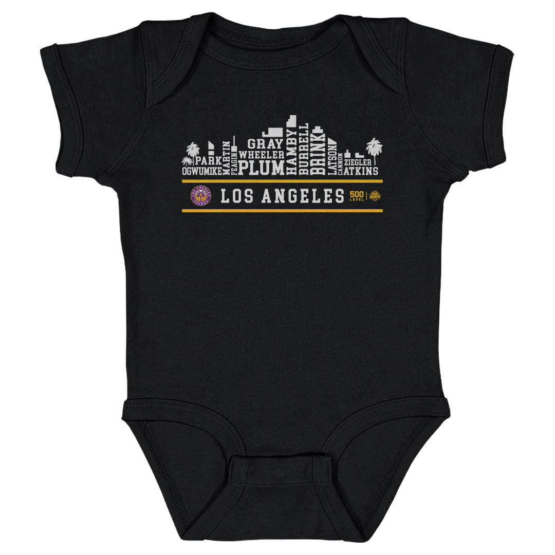 Los Angeles Sparks Kids Baby Onesie | 500 LEVEL