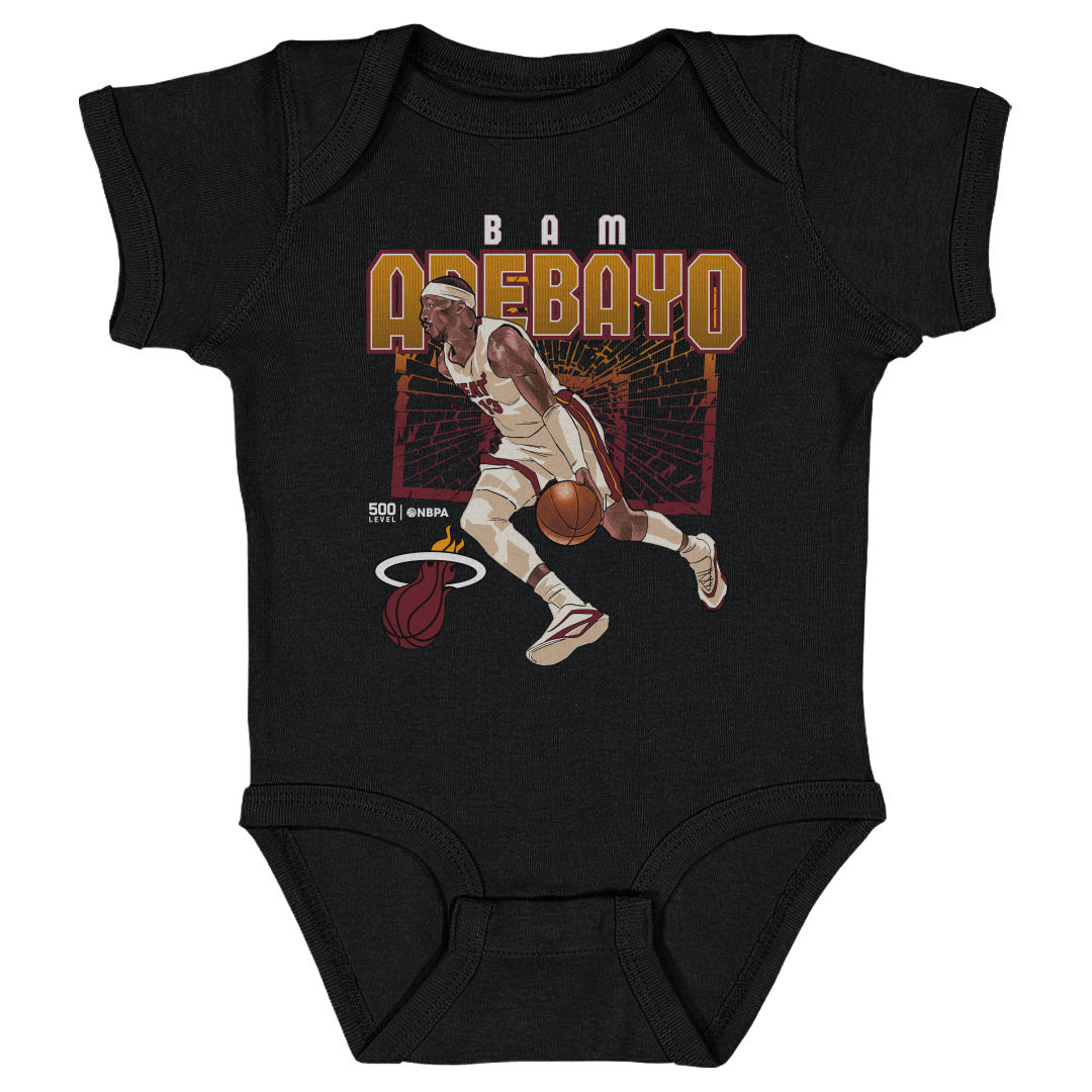 Bam Adebayo Kids Baby Onesie | 500 LEVEL