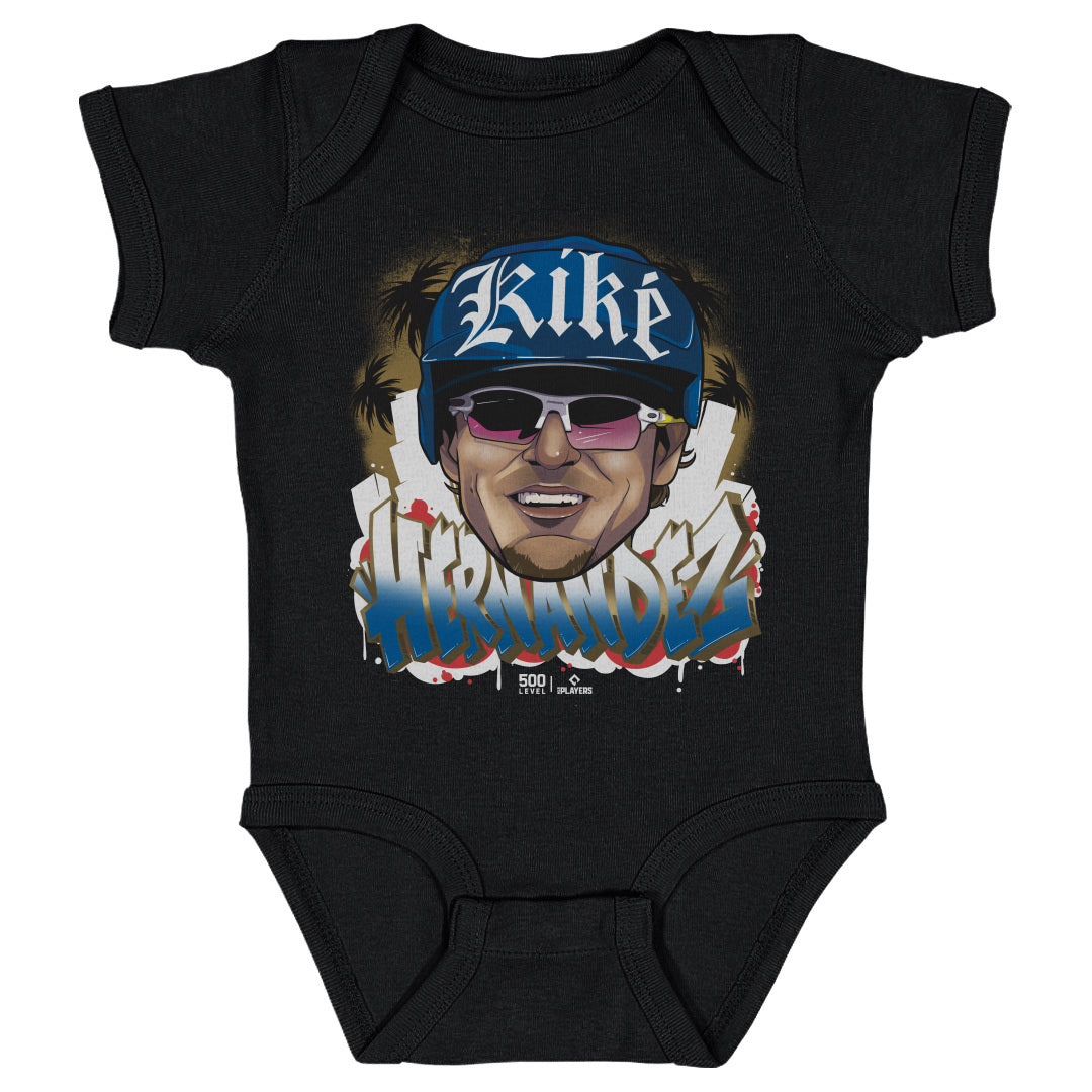 Enrique Hernandez Kids Baby Onesie | 500 LEVEL