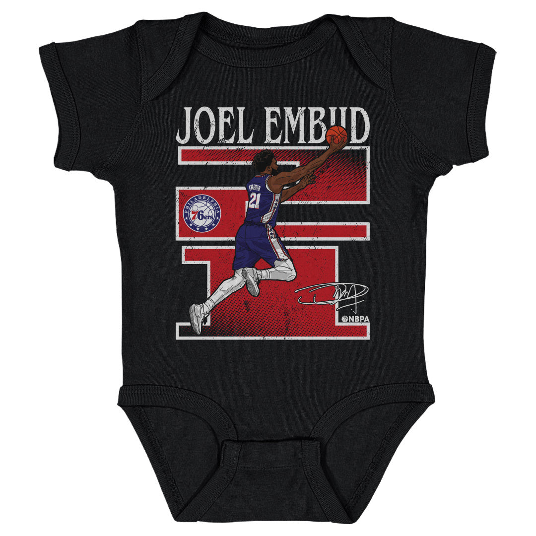 Joel Embiid Kids Baby Onesie | 500 LEVEL