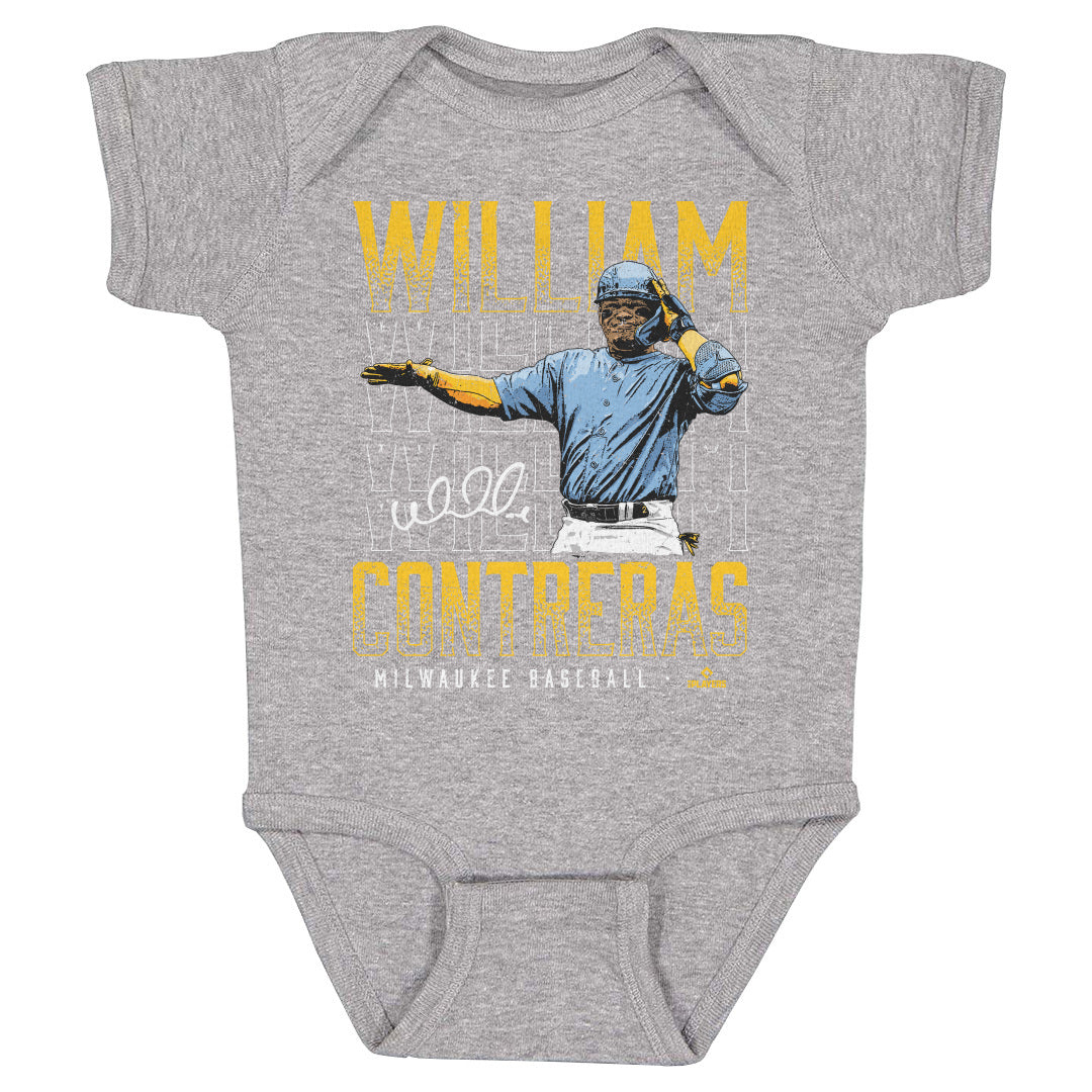 William Contreras Kids Baby Onesie | 500 LEVEL