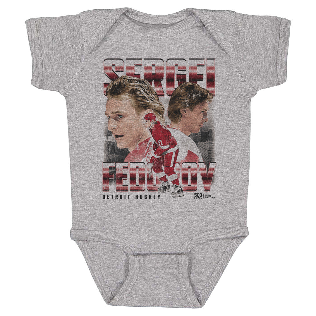 Sergei Fedorov Kids Baby Onesie | 500 LEVEL