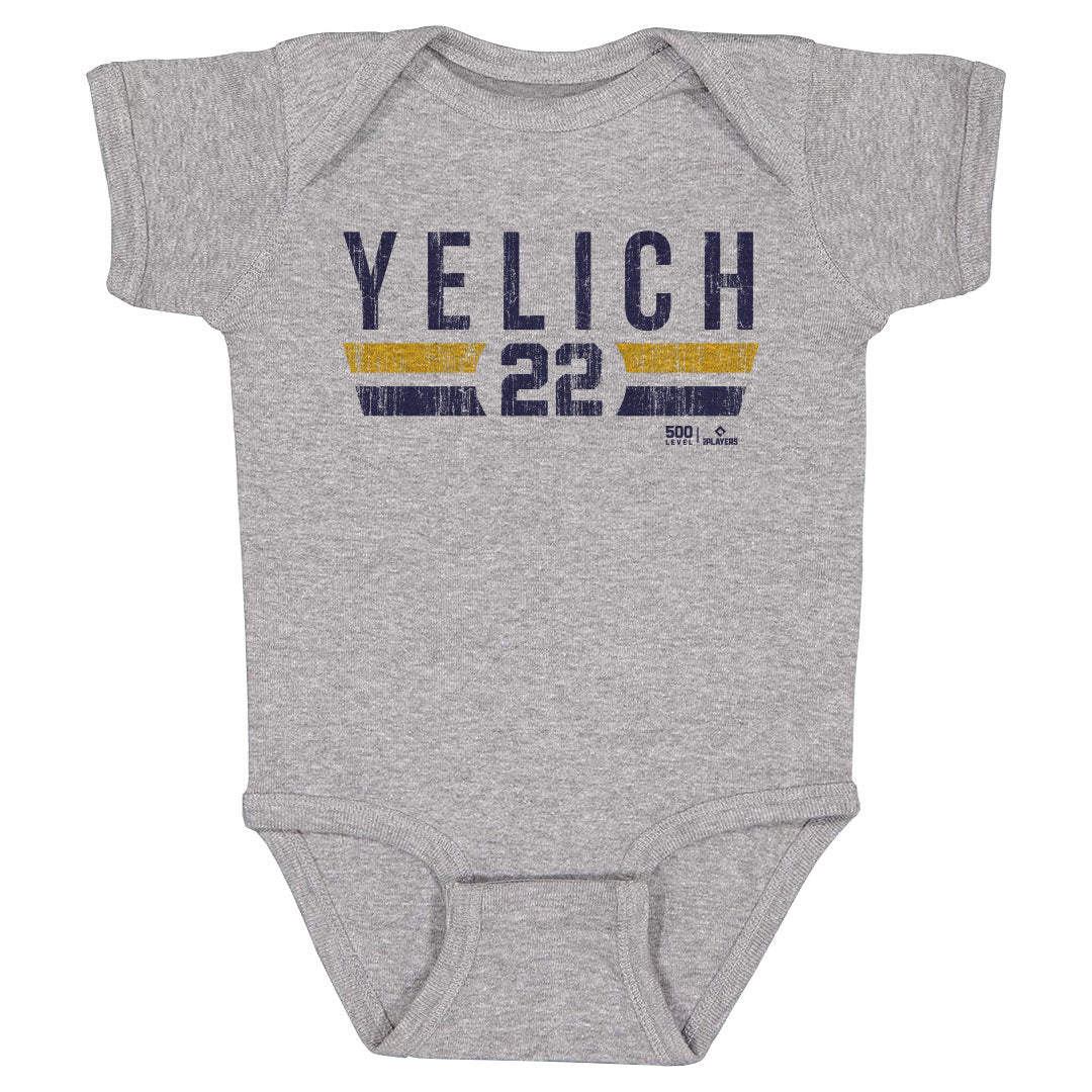 Christian Yelich Kids Baby Onesie | 500 LEVEL
