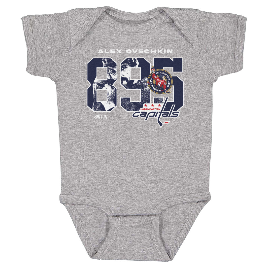 Alex Ovechkin Kids Baby Onesie | 500 LEVEL