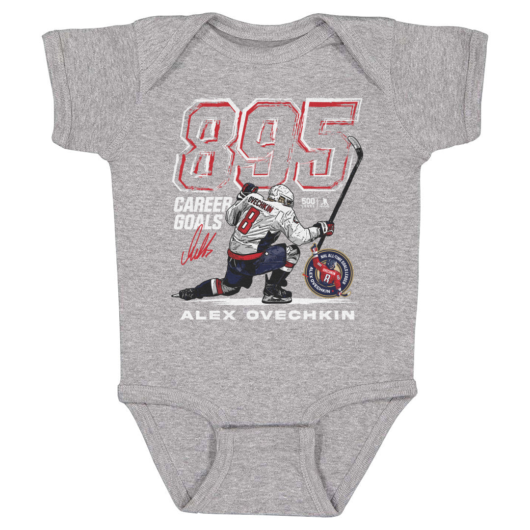 Alex Ovechkin Kids Baby Onesie | 500 LEVEL