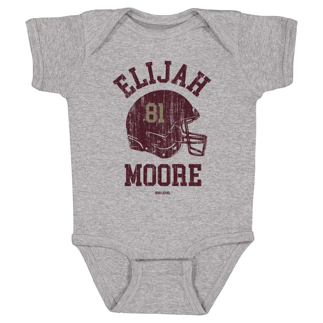 Elijah Moore Kids Baby Onesie | 500 LEVEL