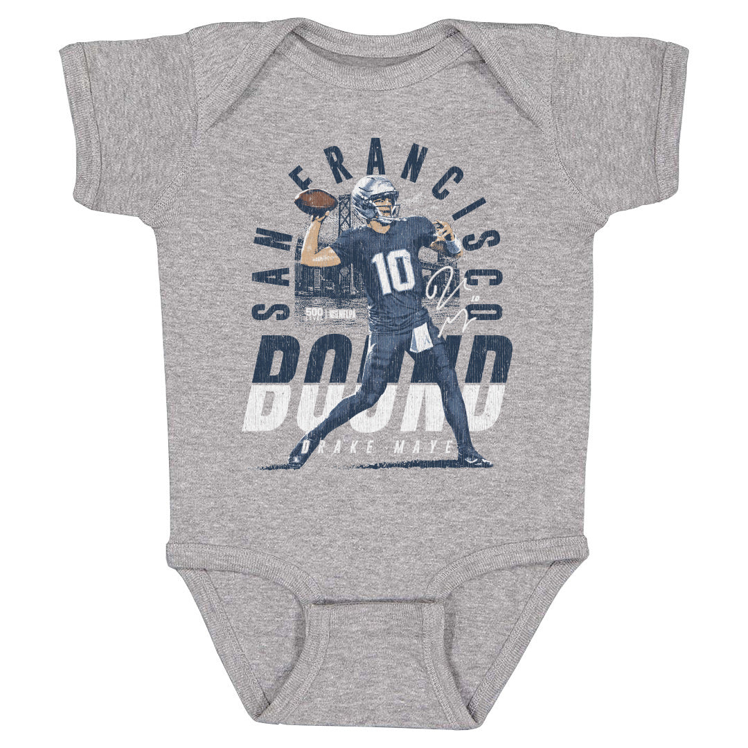 Drake Maye Kids Baby Onesie | 500 LEVEL