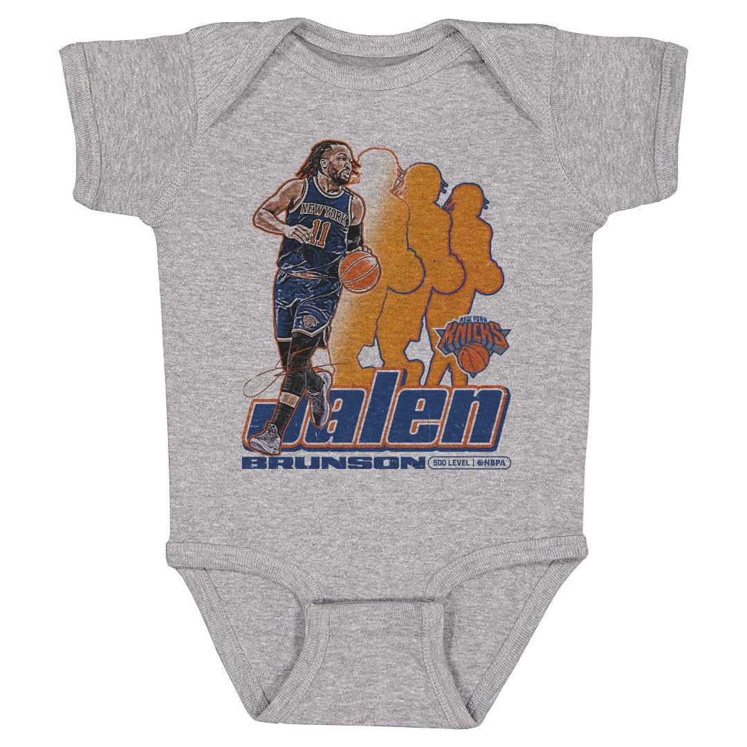 Jalen Brunson Kids Baby Onesie | 500 LEVEL
