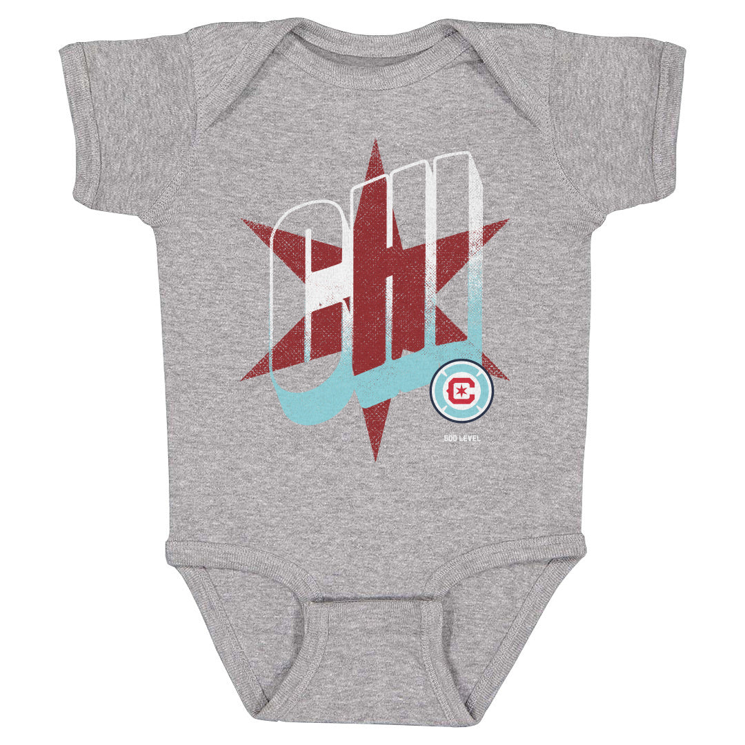 Chicago Fire FC Kids Baby Onesie | 500 LEVEL