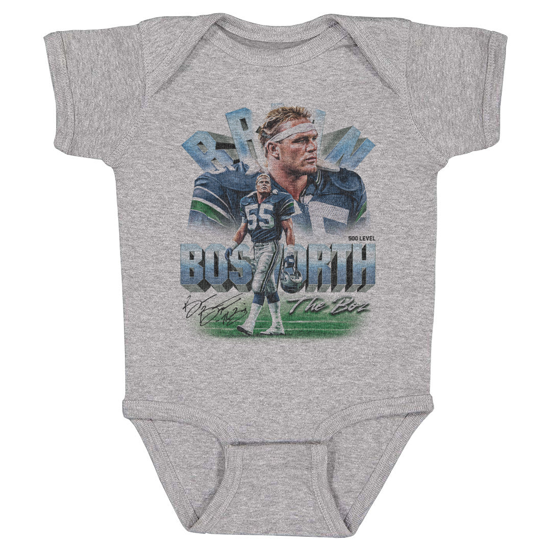 Brian Bosworth Kids Baby Onesie | 500 LEVEL