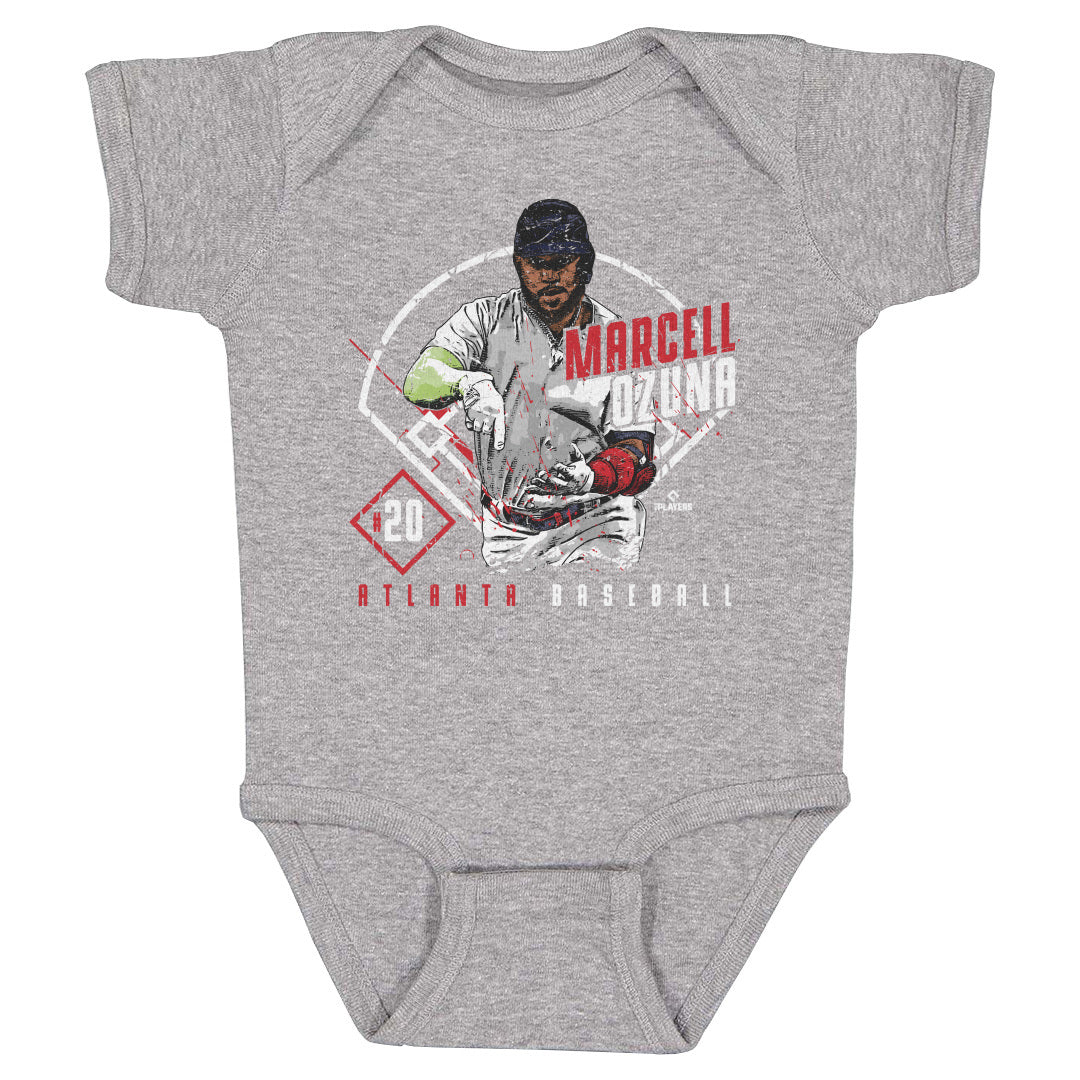 Marcell Ozuna Kids Baby Onesie | 500 LEVEL