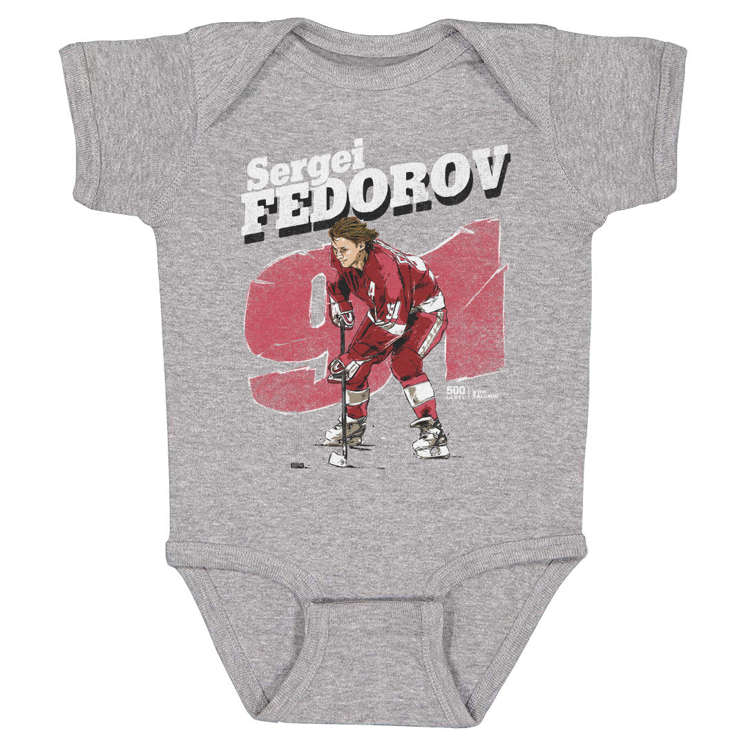 Sergei Fedorov Kids Baby Onesie | 500 LEVEL