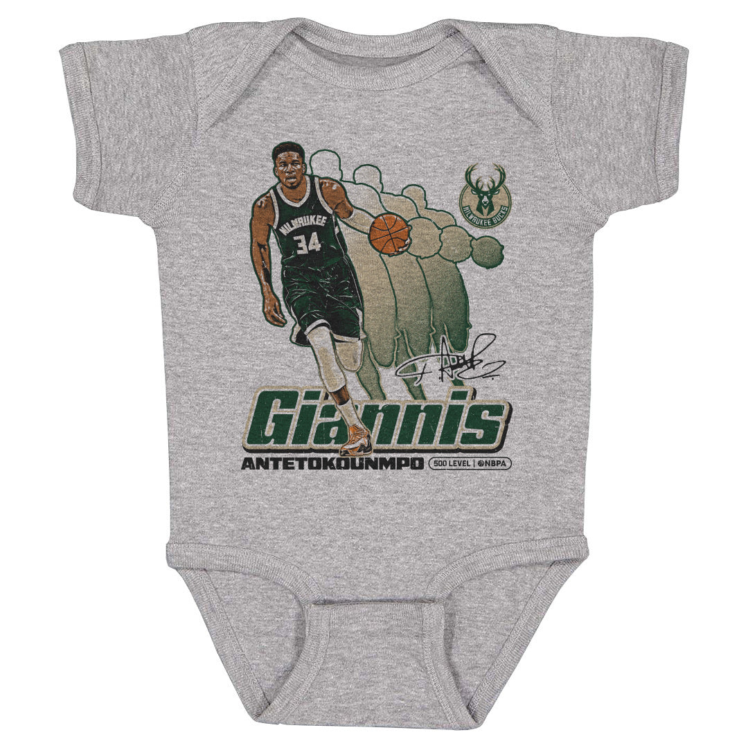 Giannis Antetokounmpo Kids Baby Onesie | 500 LEVEL