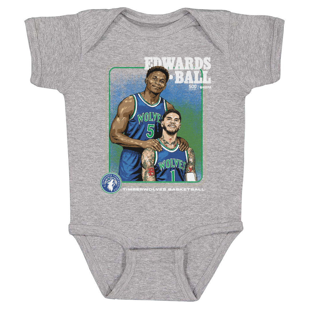 Anthony Edwards Kids Baby Onesie | 500 LEVEL