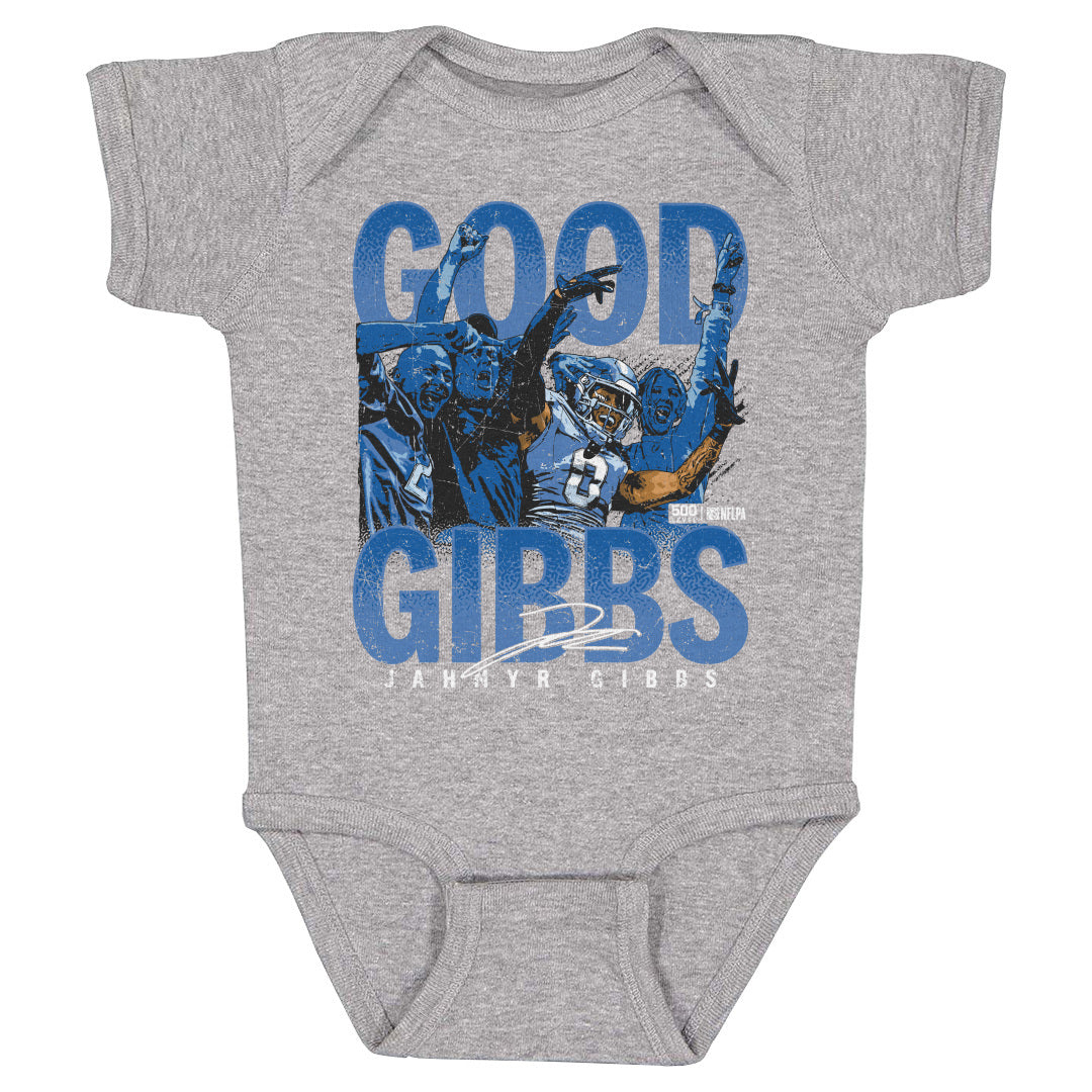 Jahmyr Gibbs Kids Baby Onesie | 500 LEVEL