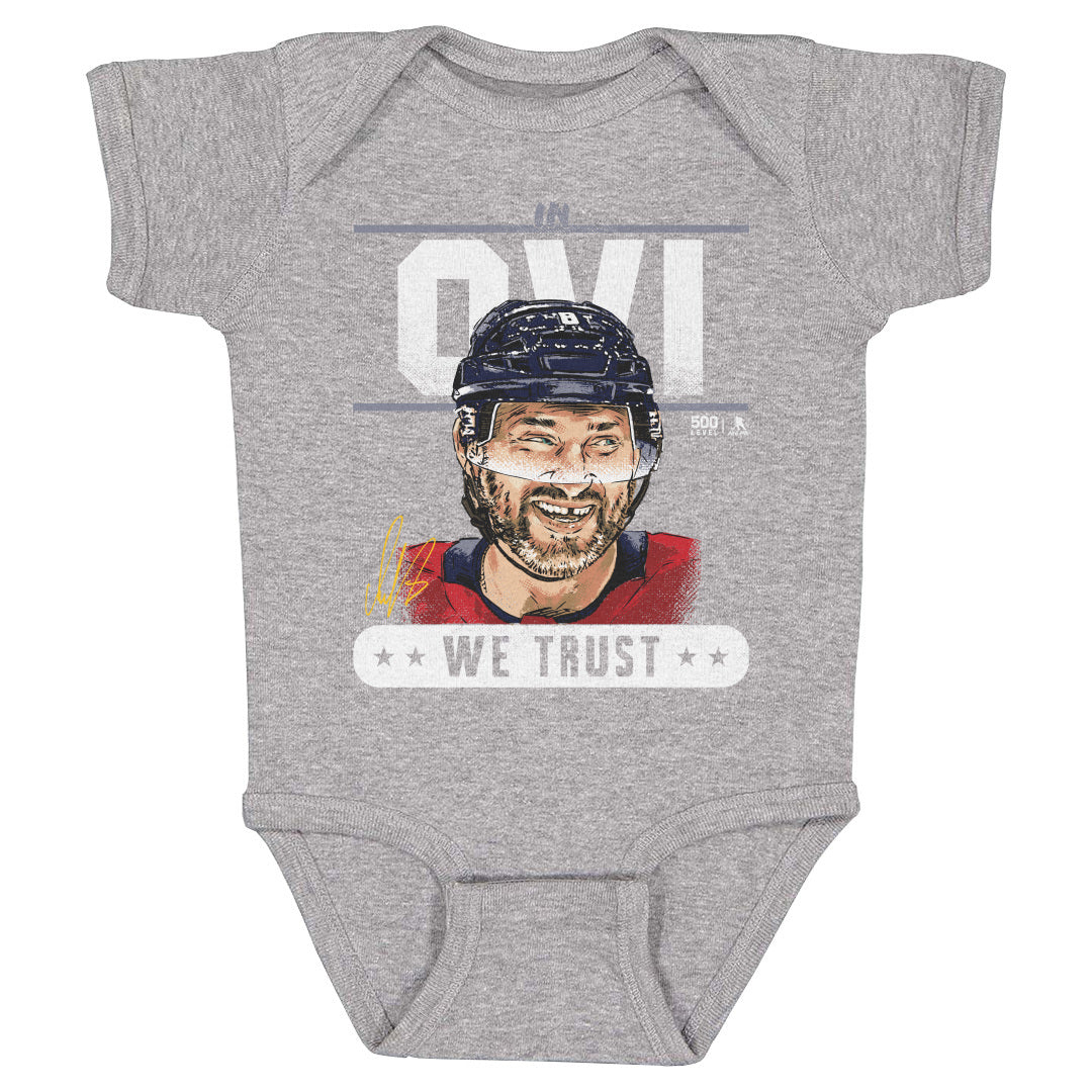 Alex Ovechkin Kids Baby Onesie | 500 LEVEL