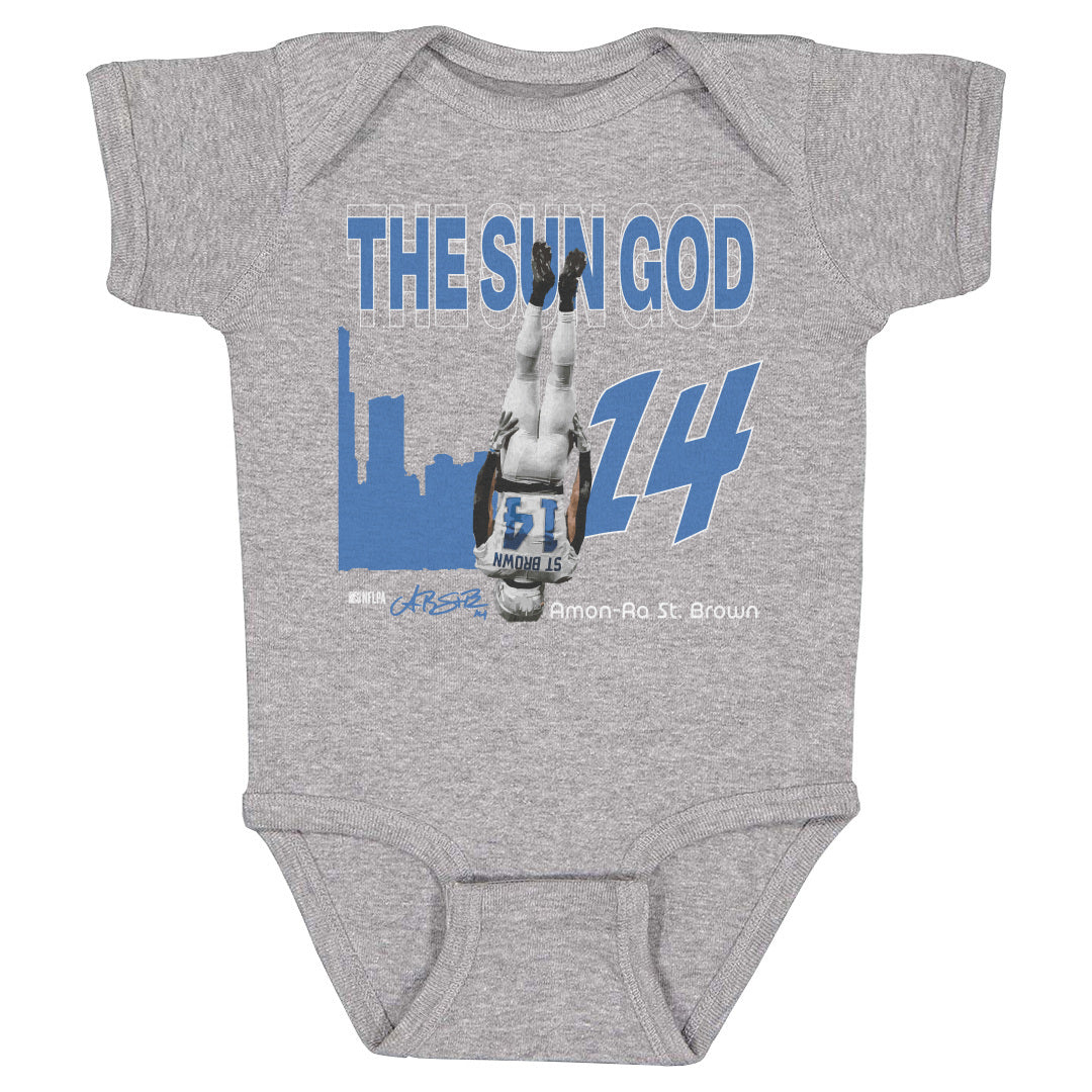 Amon-Ra St. Brown Kids Baby Onesie | 500 LEVEL