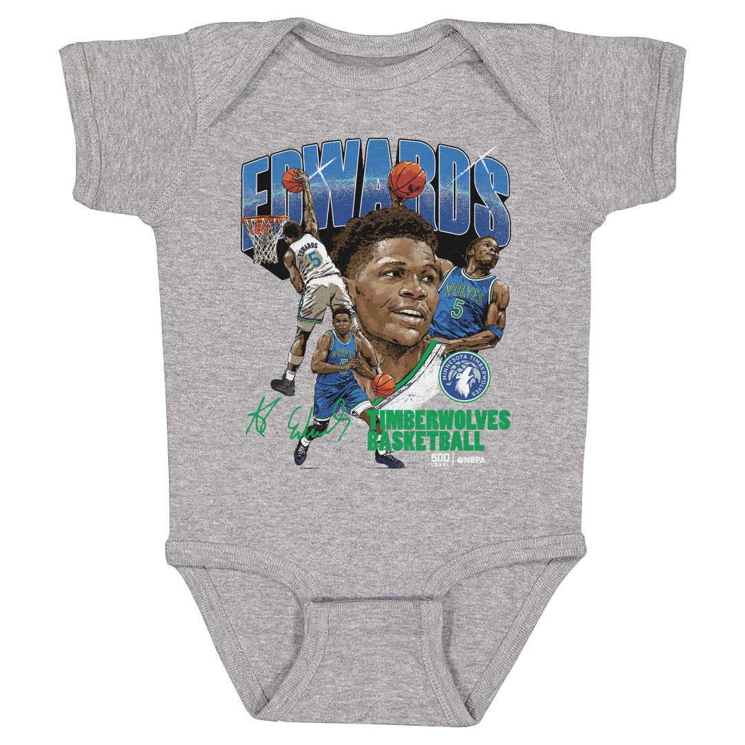 Anthony Edwards Kids Baby Onesie | 500 LEVEL