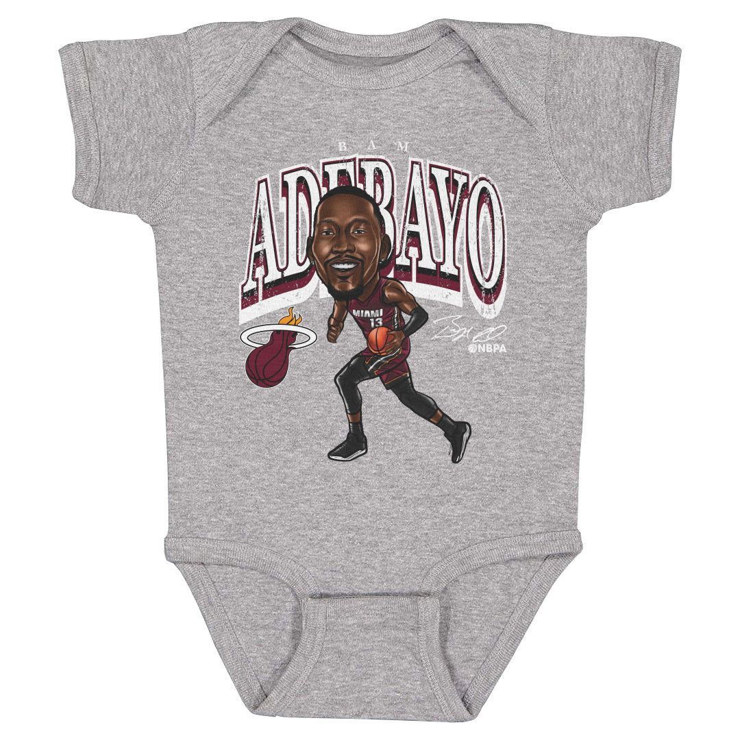 Bam Adebayo Kids Baby Onesie | 500 LEVEL