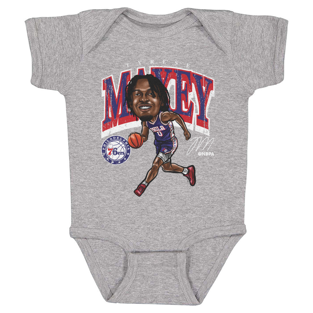 Tyrese Maxey Kids Baby Onesie | 500 LEVEL