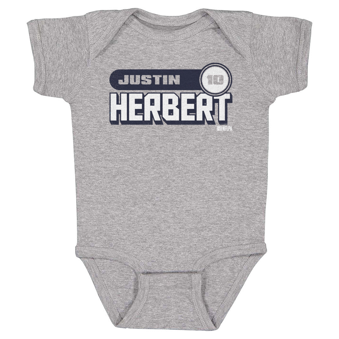 Justin Herbert Kids Baby Onesie | 500 LEVEL