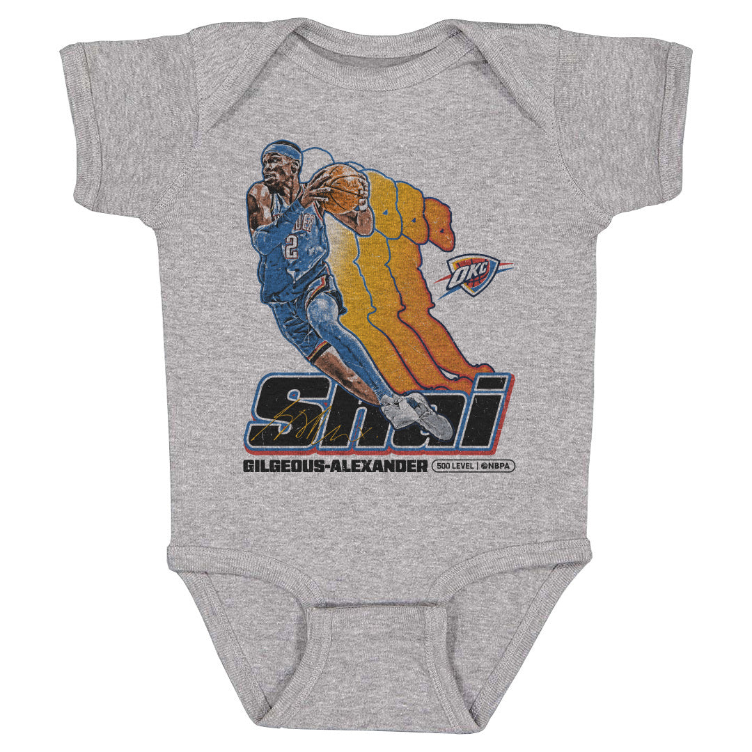 Shai Gilgeous-Alexander Kids Baby Onesie | 500 LEVEL